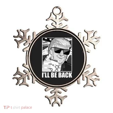 I'll Be Back Terminator Trump 2024 Election Ornament