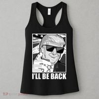 I'll Be Back Terminator Trump 2024 Election Women's Tank Top thumb 3