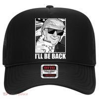 I'll Be Back Terminator Trump 2024 Election Hat thumb 0