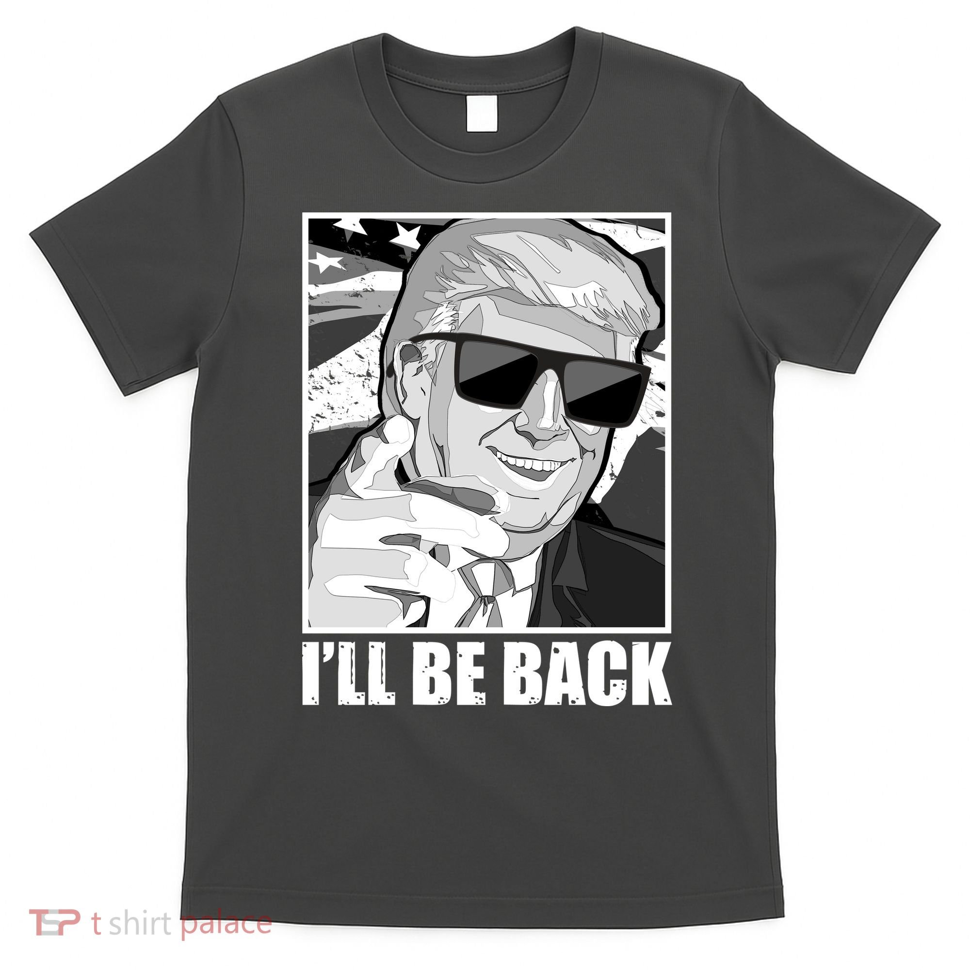 I'll Be Back Terminator Trump 2024 Election T-Shirt