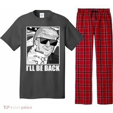 I'll Be Back Terminator Trump 2024 Election Pajama Set