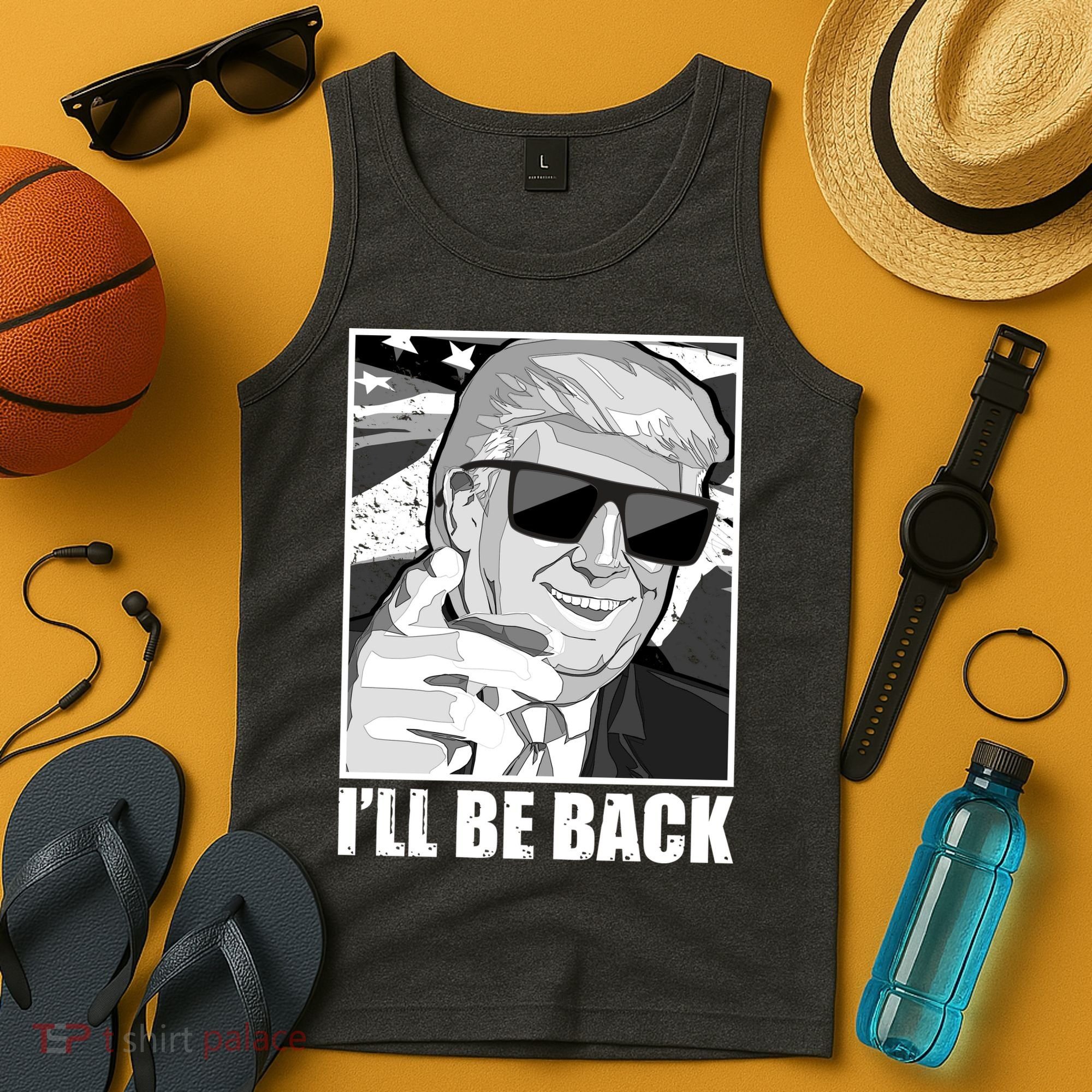 I'll Be Back Terminator Trump 2024 Election Tank Top