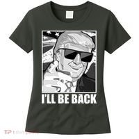 I'll Be Back Terminator Trump 2024 Election Women's T-Shirt thumb 0