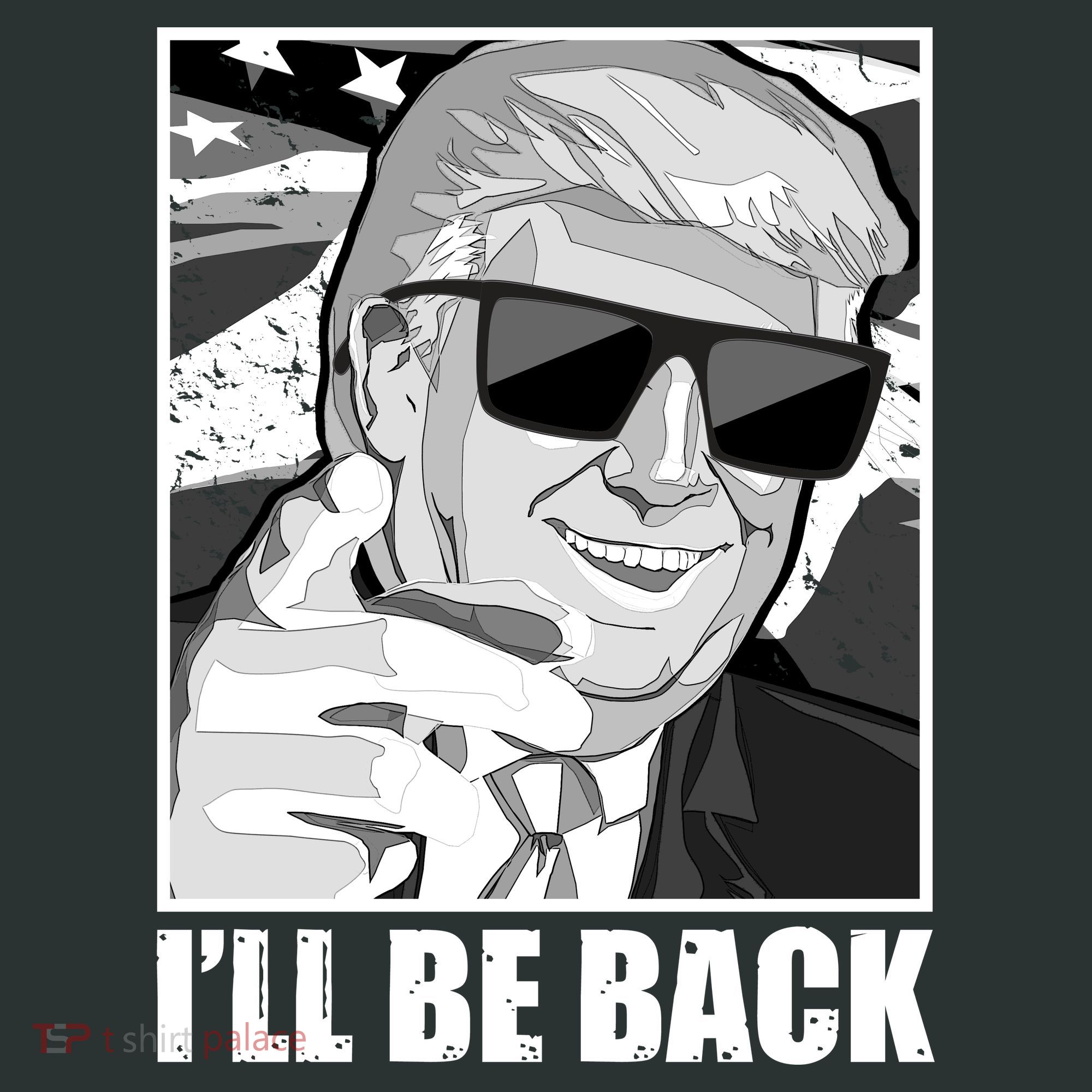 I'll Be Back Terminator Trump 2024 Election Kids Sweatshirt