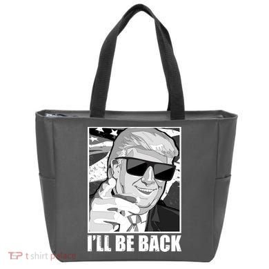 I'll Be Back Terminator Trump 2024 Election Tote Bag