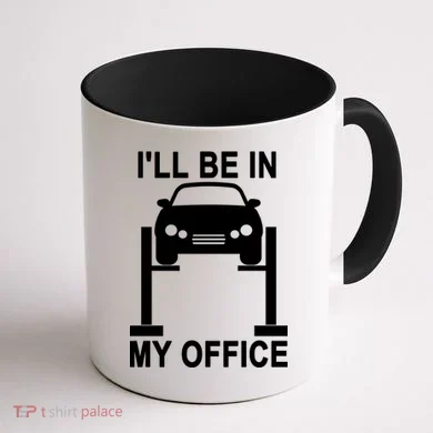 I'll Be In My Office Coffee Mug back