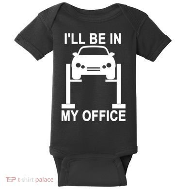 I'll Be In My Office Baby Bodysuit