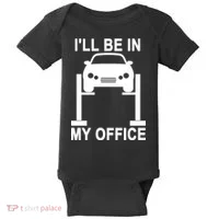 I'll Be In My Office Baby Bodysuit thumb 0