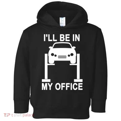 I'll Be In My Office Toddler Hoodie