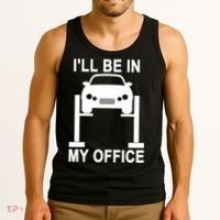 I'll Be In My Office Tank Top thumb 3