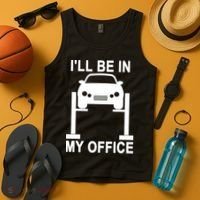 I'll Be In My Office Tank Top thumb 4