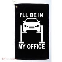 I'll Be In My Office Golf Towel thumb 0