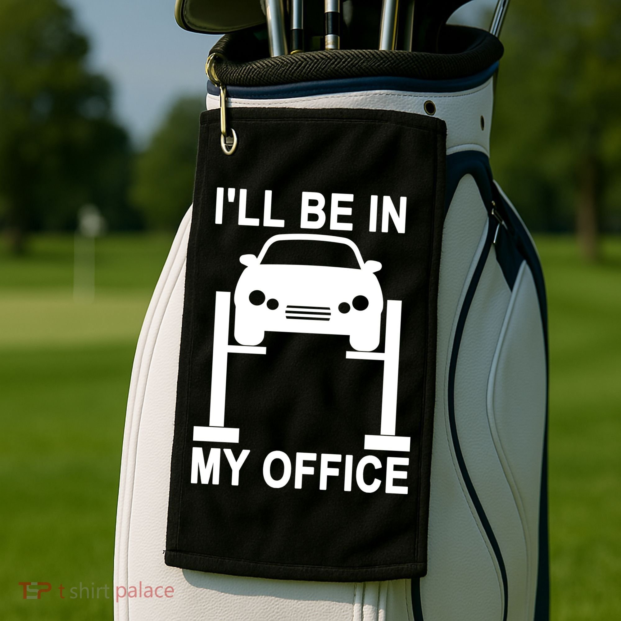 I'll Be In My Office Golf Towel