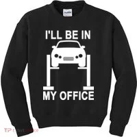 I'll Be In My Office Kids Sweatshirt thumb 0