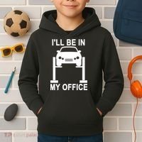I'll Be In My Office Kids Hoodie thumb 2
