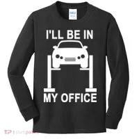 I'll Be In My Office Kids Long Sleeve Shirt thumb 0