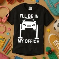 I'll Be In My Office Kids T-Shirt thumb 3