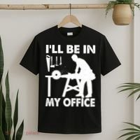 I'll Be In My Office Carpenter Woodworking  T-Shirt thumb 2