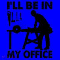 I'll Be In My Office Carpenter Woodworking  Coffee Mug thumb 5