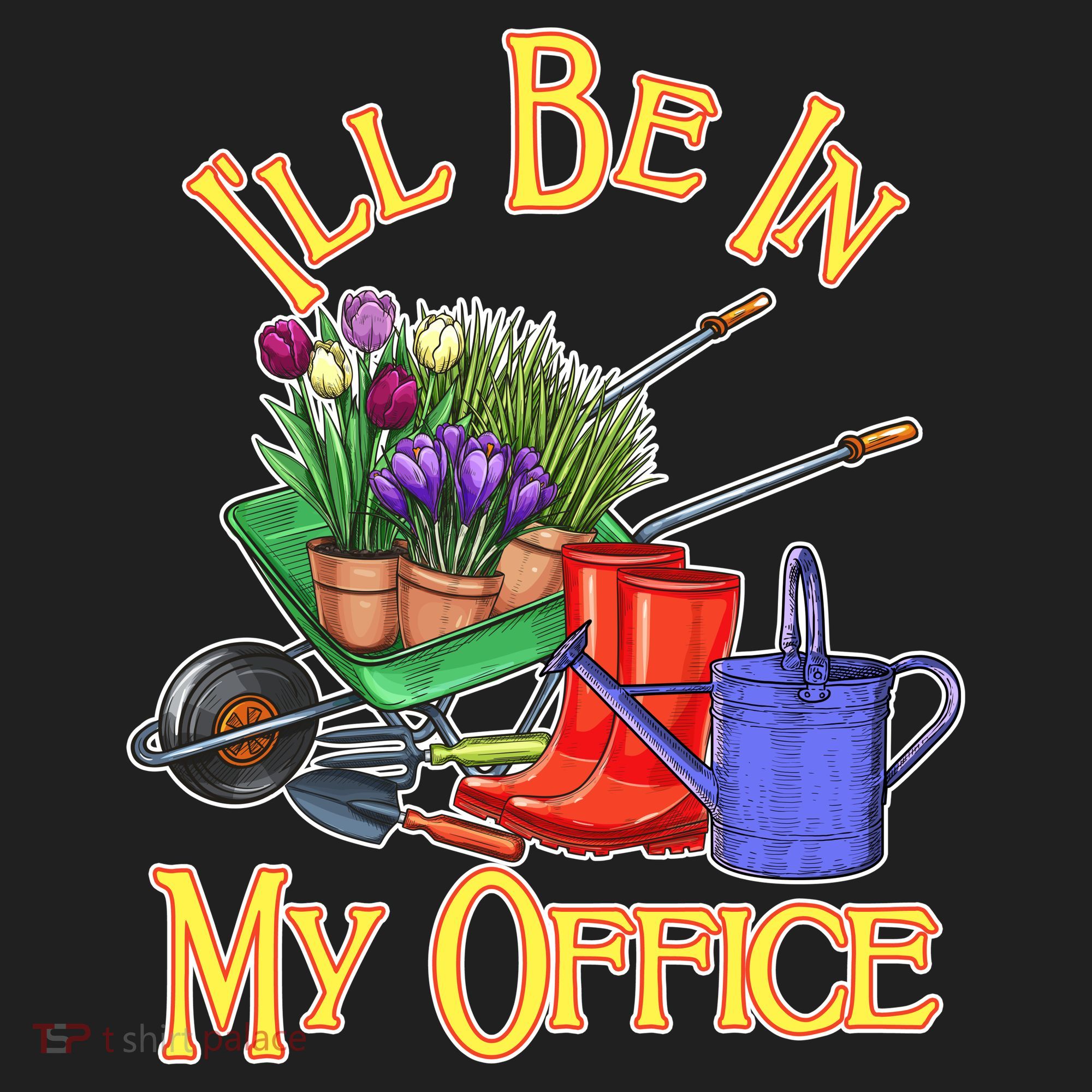 I'll Be In My Office Gardening Tumbler