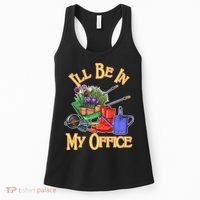 I'll Be In My Office Gardening Women's Tank Top thumb 0