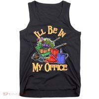 I'll Be In My Office Gardening Tank Top thumb 0