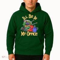 I'll Be In My Office Gardening Hoodie thumb 2