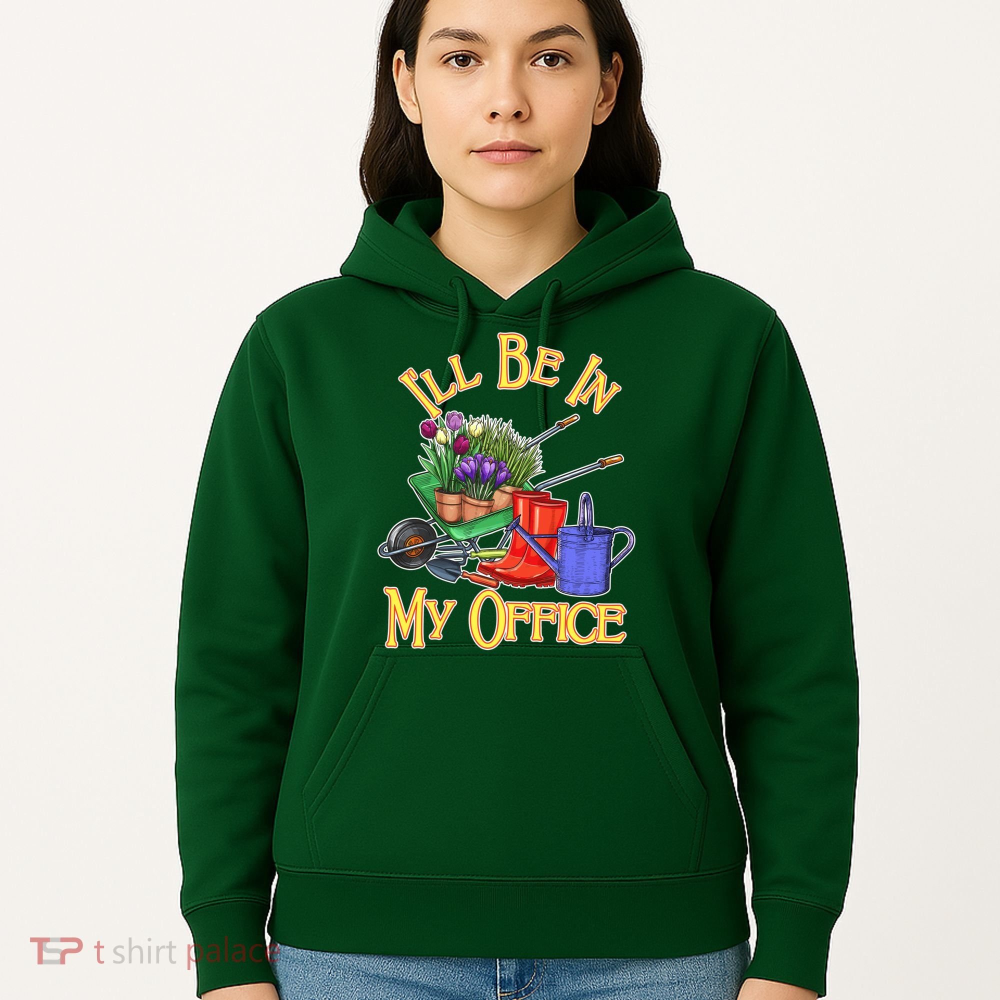 I'll Be In My Office Gardening Hoodie