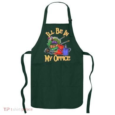 I'll Be In My Office Gardening Apron