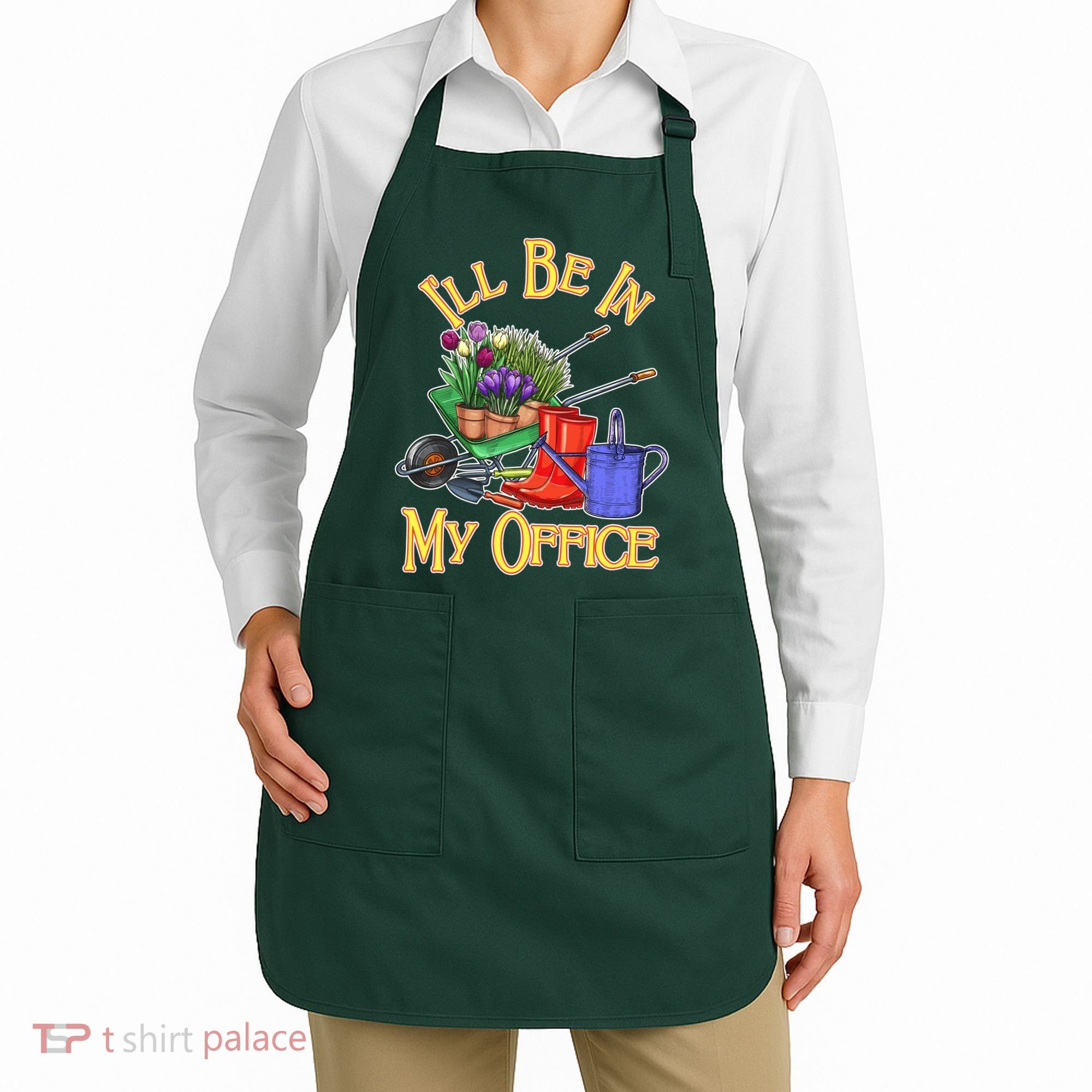 I'll Be In My Office Gardening Apron