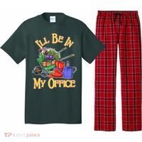 I'll Be In My Office Gardening Pajama Set thumb 0