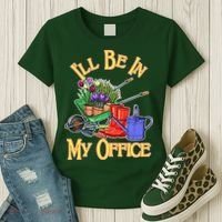 I'll Be In My Office Gardening Women's T-Shirt thumb 3