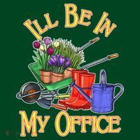 I'll Be In My Office Gardening Kids Hoodie thumb 2
