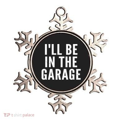I'll Be In The Garage Car Mechanic Fan Ornament