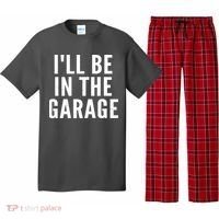 I'll Be In The Garage Car Mechanic Fan Pajama Set thumb 0