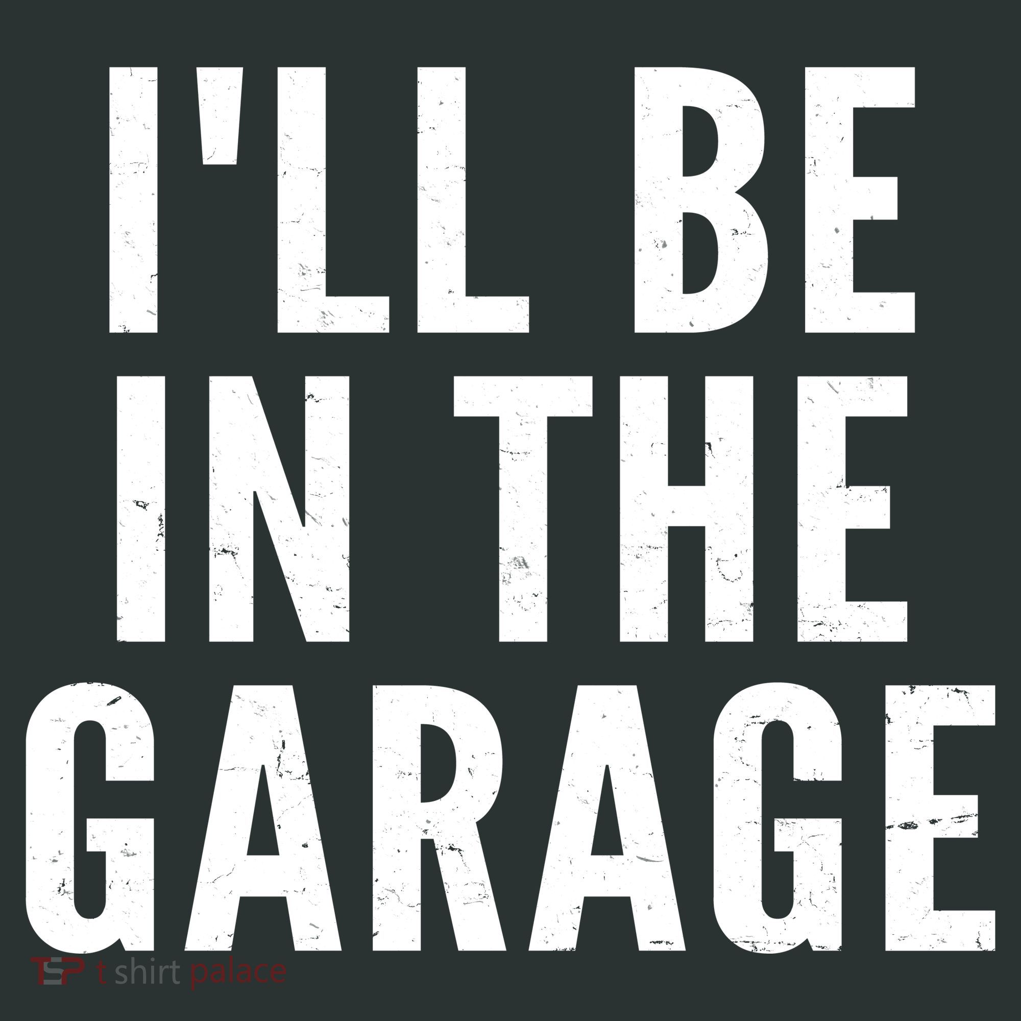 I'll Be In The Garage Car Mechanic Fan Mousepad