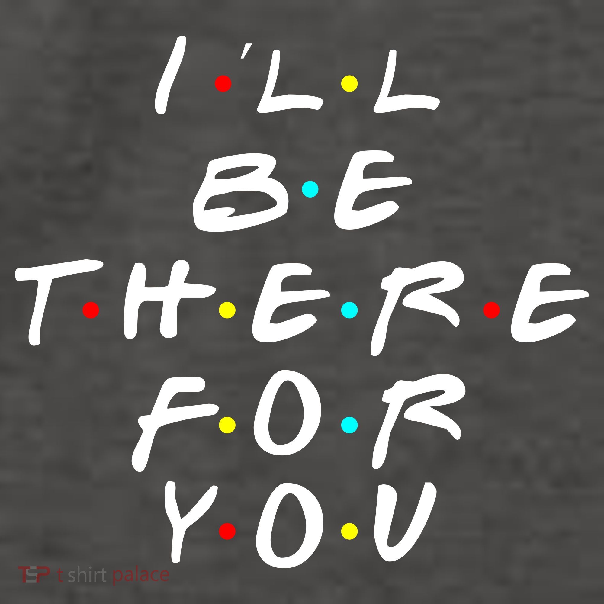 I'll Be There For You Friendship  Vector Backpack