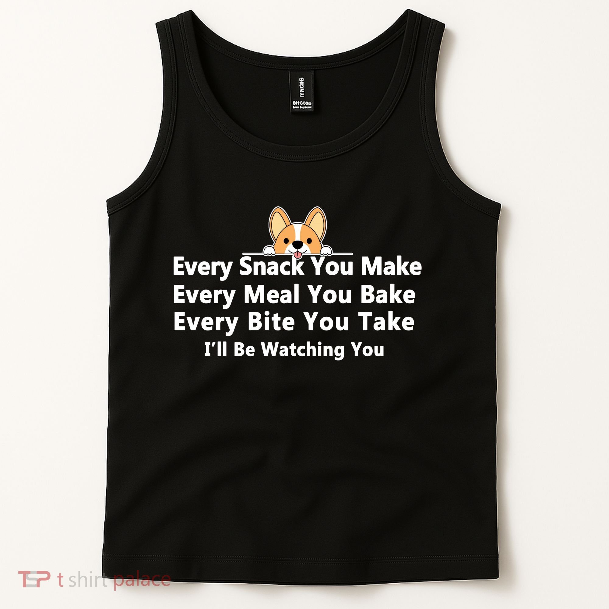 I'll Be Watching You Cute Dog Meme Tank Top