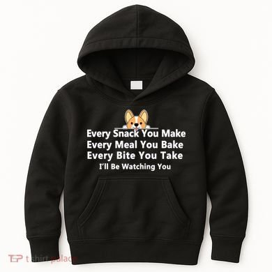 I'll Be Watching You Cute Dog Meme Kids Hoodie