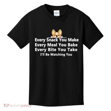 I'll Be Watching You Cute Dog Meme Kids T-Shirt