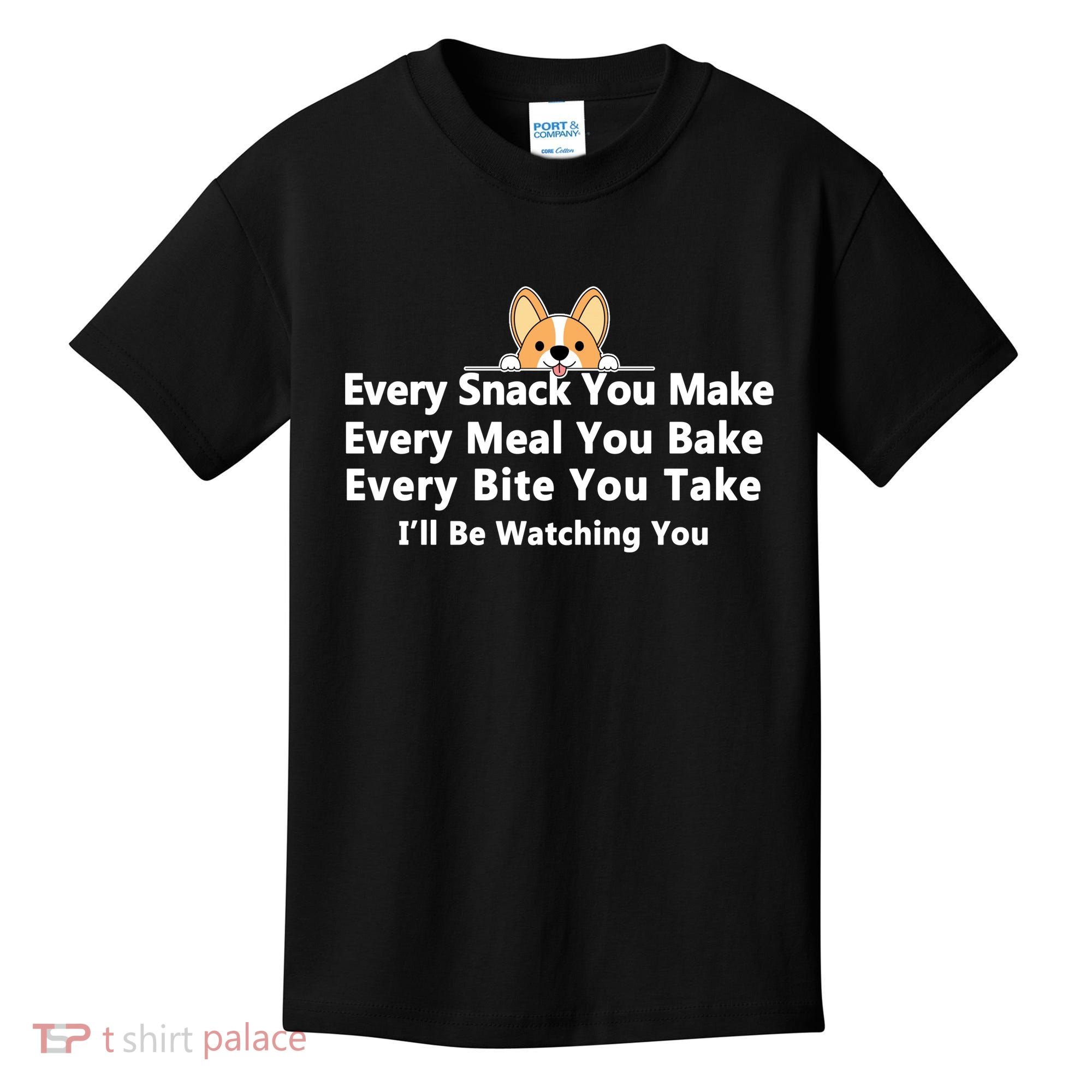 I'll Be Watching You Cute Dog Meme Kids T-Shirt