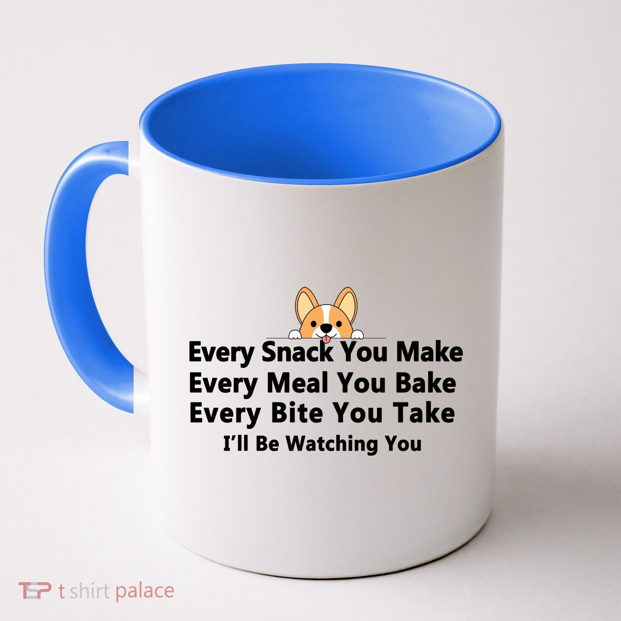 I'll Be Watching You Cute Dog Meme Coffee Mug