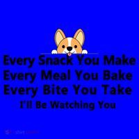 I'll Be Watching You Cute Dog Meme Coffee Mug thumb 5