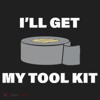 I'll Get My Tool Kit Duck Tape Women's Sweatshirt thumb 2