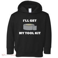 I'll Get My Tool Kit Duck Tape Toddler Hoodie thumb 0
