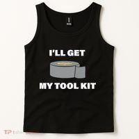 I'll Get My Tool Kit Duck Tape Tank Top thumb 2