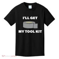 I'll Get My Tool Kit Duck Tape Kids T-Shirt thumb 0