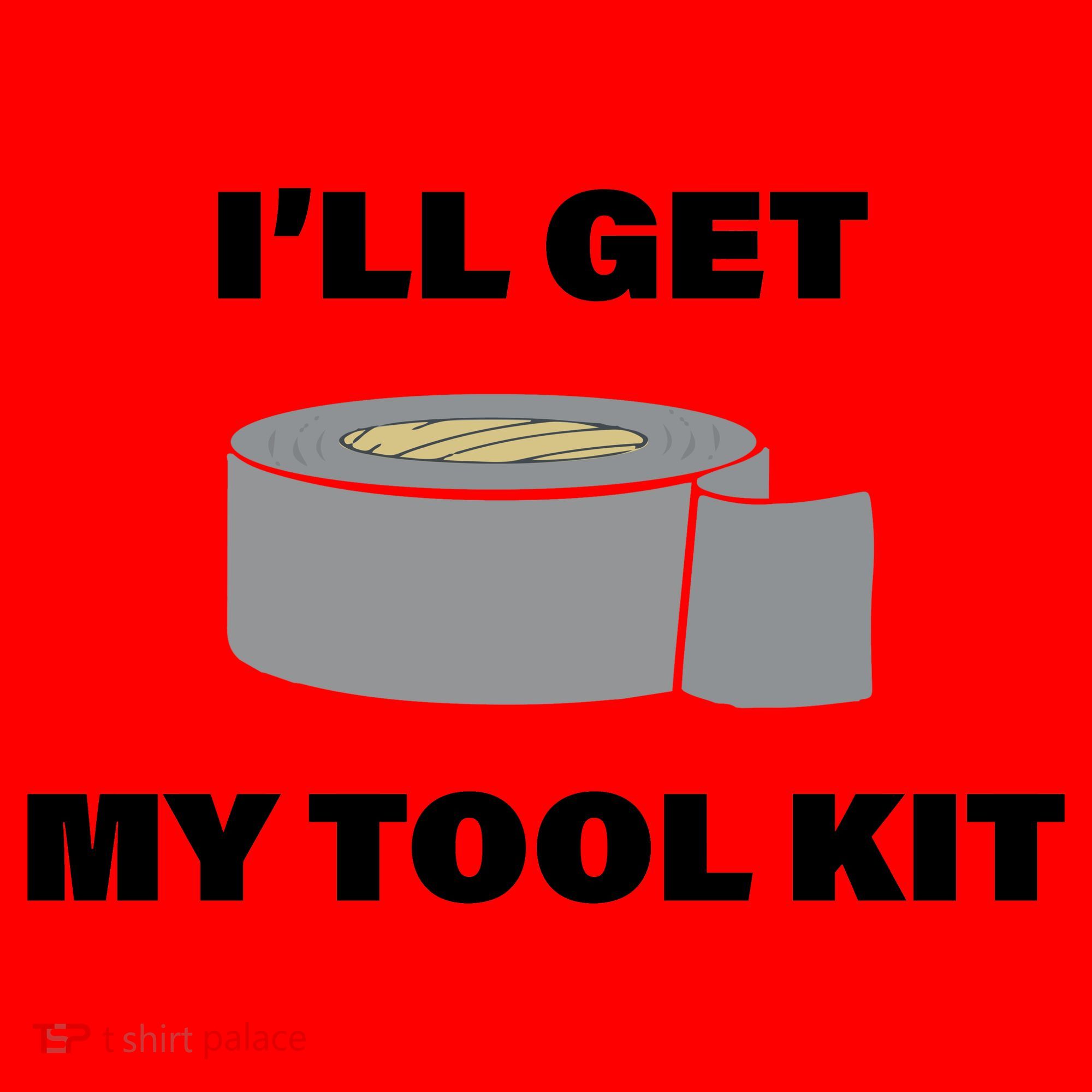I'll Get My Tool Kit Duck Tape Santa Hat