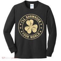 I'll Shamrock Your World Kids Long Sleeve Shirt thumb 0