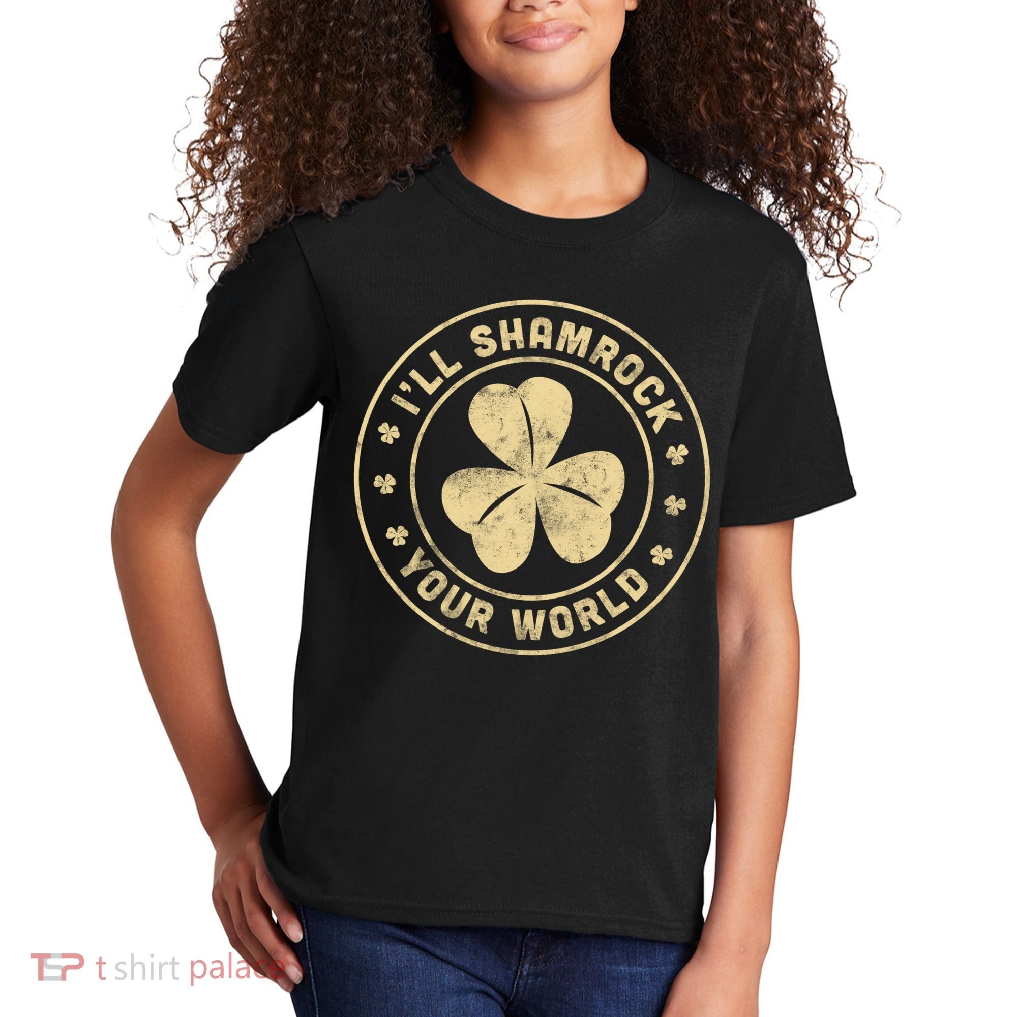 I'll Shamrock Your World Kids T-Shirt